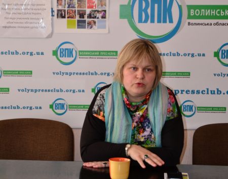 Гендерна експертка Марія Дмитрієва закликала волинських журналістів “розширювати горизонти”